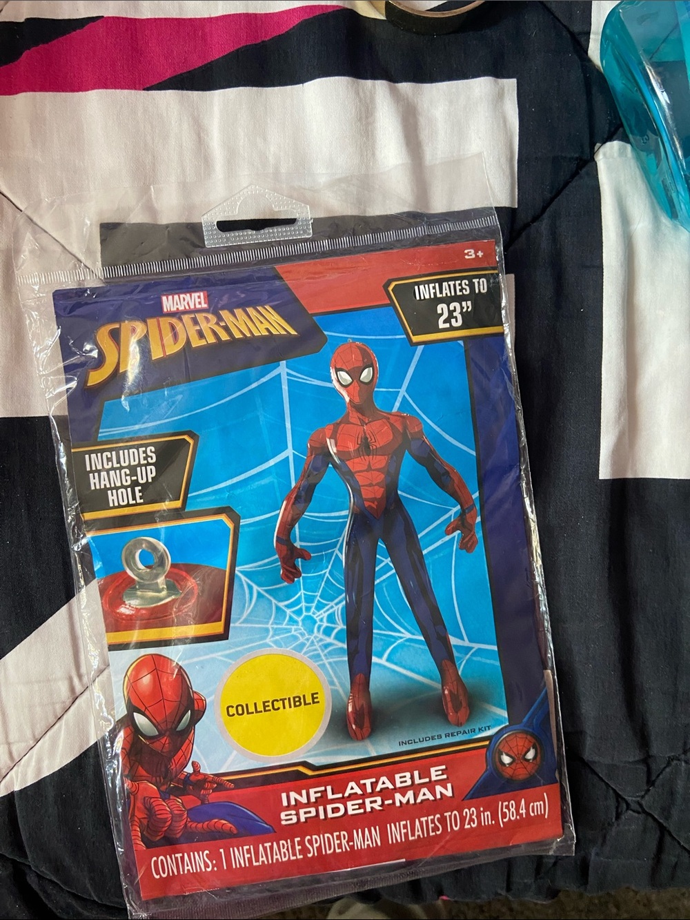 Marvel Spider-Man Inflatable Costume - Red, Blue & Black - Picture 2 of 3